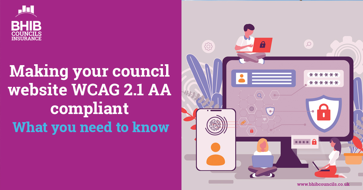 WCAG 2.1AA compliance for councils